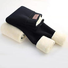 Lade das Bild in den Galerie-Viewer, Gefütterte Frauen Winter Leggings mit Fleece Fell
