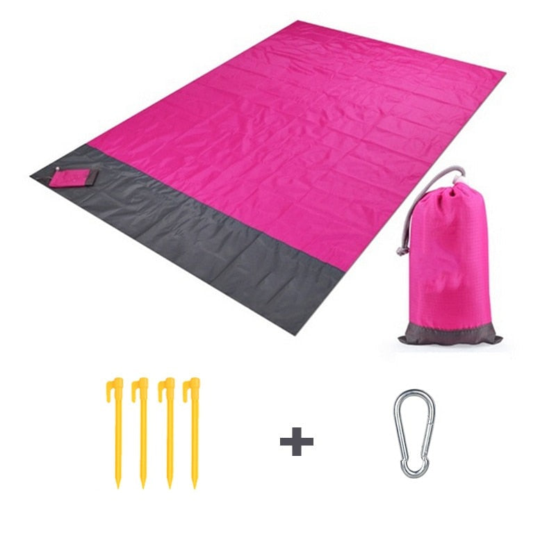 Sandfreie Stand-Picknick-Decke – faltbar / tragbar