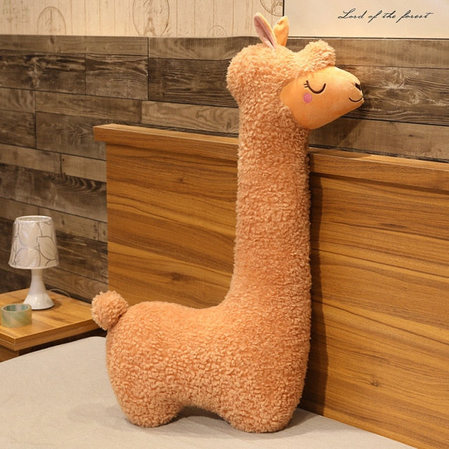 XXL Alpaka Kuscheltier