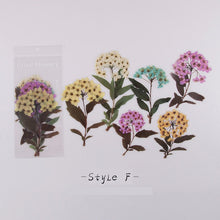 Lade das Bild in den Galerie-Viewer, Getrocknete Blumen Sticker für Dekorationen, Basteln und Bullet Journals

