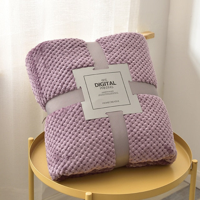 Kuscheldecke aus Microfaser für dein Schlafzimmer