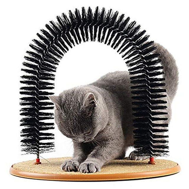 Katzen Kratz- und Massage Baum mit Katzenminze