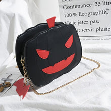 Lade das Bild in den Galerie-Viewer, Halloween Spooky Kürbis Handtasche
