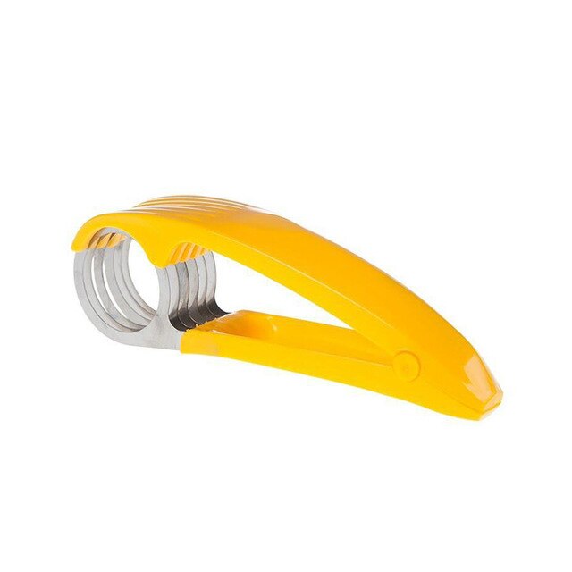 Praktischer Bananenschneider aus Edelstahl