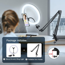 Lade das Bild in den Galerie-Viewer, Selfie Ringlicht mit Stativ
