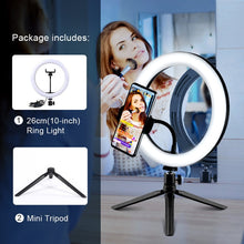 Lade das Bild in den Galerie-Viewer, Selfie Ringlicht mit Stativ
