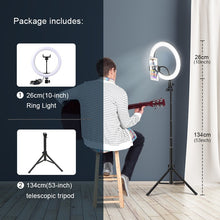 Lade das Bild in den Galerie-Viewer, Selfie Ringlicht mit Stativ

