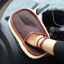Lade das Bild in den Galerie-Viewer, Auto Wasch-Handschuh aus Cashmere Wolle
