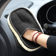Lade das Bild in den Galerie-Viewer, Auto Wasch-Handschuh aus Cashmere Wolle
