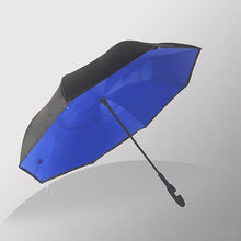 Lade das Bild in den Galerie-Viewer, Umgekehrter Regenschirm mit C-Griff | Wasserdicht &amp; Praktisch
