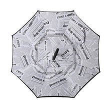 Lade das Bild in den Galerie-Viewer, Umgekehrter Regenschirm mit C-Griff | Wasserdicht &amp; Praktisch
