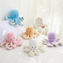 Lade das Bild in den Galerie-Viewer, XL Oktopus Kuscheltier
