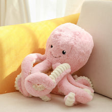 Lade das Bild in den Galerie-Viewer, XL Oktopus Kuscheltier
