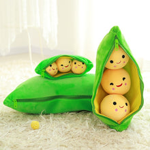 Lade das Bild in den Galerie-Viewer, Niedliche XXL Erbsen Kuscheltiere | Kawaii Plushies
