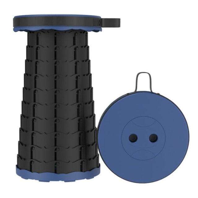 Einklappbarer Hocker perfekt für Outdoor Aktivitäten, Camping und den Garten - selley.de