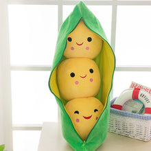Lade das Bild in den Galerie-Viewer, Niedliche XXL Erbsen Kuscheltiere | Kawaii Plushies
