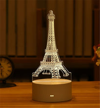 Lade das Bild in den Galerie-Viewer, 3D LED Lampe mit Valentinstags Motiven
