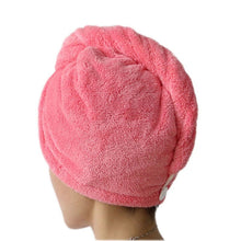 Lade das Bild in den Galerie-Viewer, Magischer Handtuch Turban aus Mikrofaser | Schnelles Trocknen &amp; Pflege
