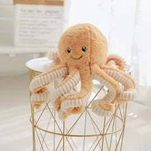 Lade das Bild in den Galerie-Viewer, XL Oktopus Kuscheltier
