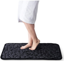 Lade das Bild in den Galerie-Viewer, Memory Foam Badematte mit Stein Prägung
