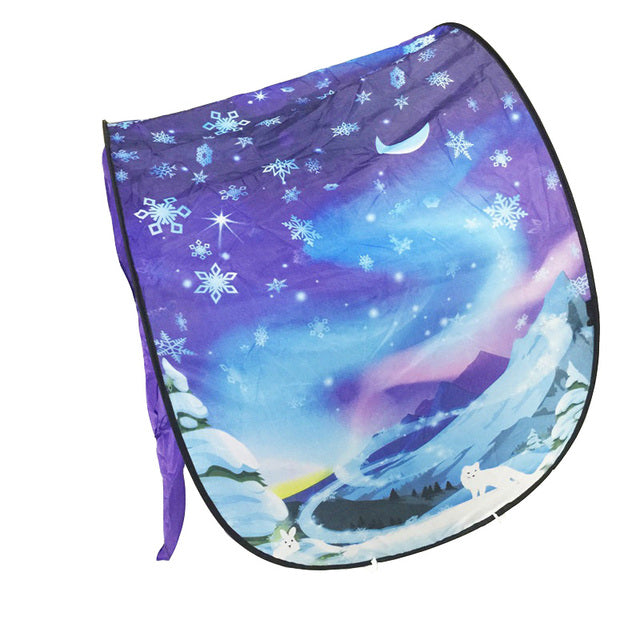 Himmel für Kinderbett | Abdeckung, Sonnenschutz, Bettzelt