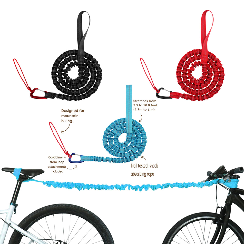 GAOSHI Einziehbares Fahrrad-Abschleppsystem for Kinder, Bungee