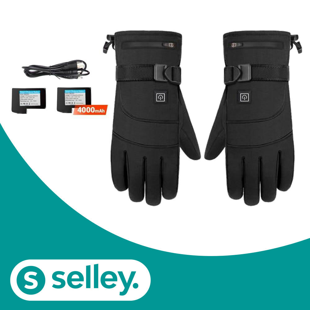Beheizbare Handschuhe mit Batterien und Wasserfest