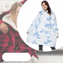 Lade das Bild in den Galerie-Viewer, Oversized Hoodie Decke | die Kuscheldecke mit Ärmeln

