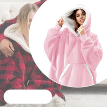 Lade das Bild in den Galerie-Viewer, Oversized Hoodie Decke | die Kuscheldecke mit Ärmeln
