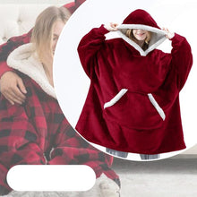 Lade das Bild in den Galerie-Viewer, Oversized Hoodie Decke | die Kuscheldecke mit Ärmeln
