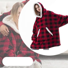 Lade das Bild in den Galerie-Viewer, Oversized Hoodie Decke | die Kuscheldecke mit Ärmeln
