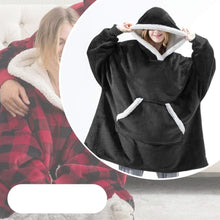 Lade das Bild in den Galerie-Viewer, Oversized Hoodie Decke | die Kuscheldecke mit Ärmeln
